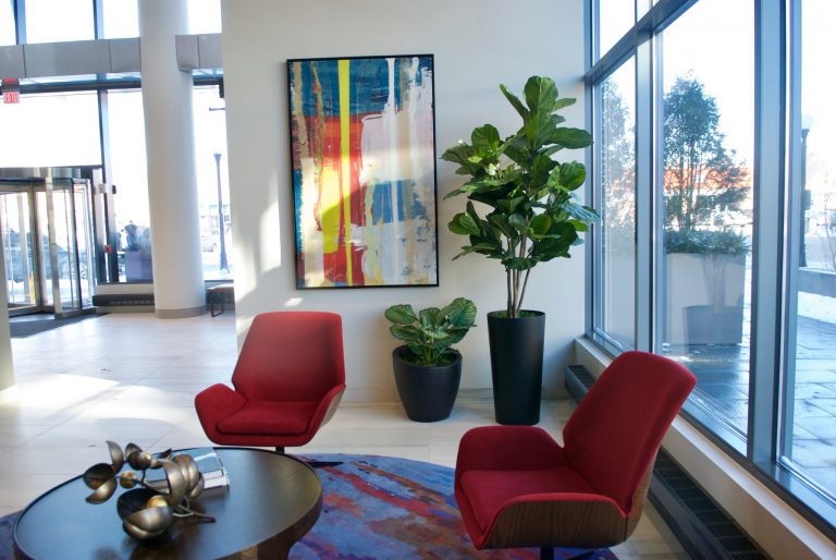 Silk Office Plants and Silk Flowers for Businesses Chicago & Suburbs