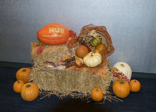 More Custom Engraved Pumpkins and Fall Displays!